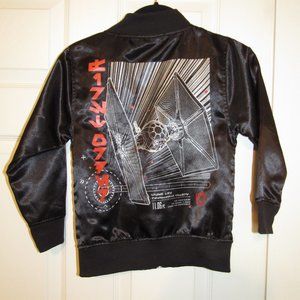 Star Wars XS Child's Lined Zip Jacket Crush the Resistance